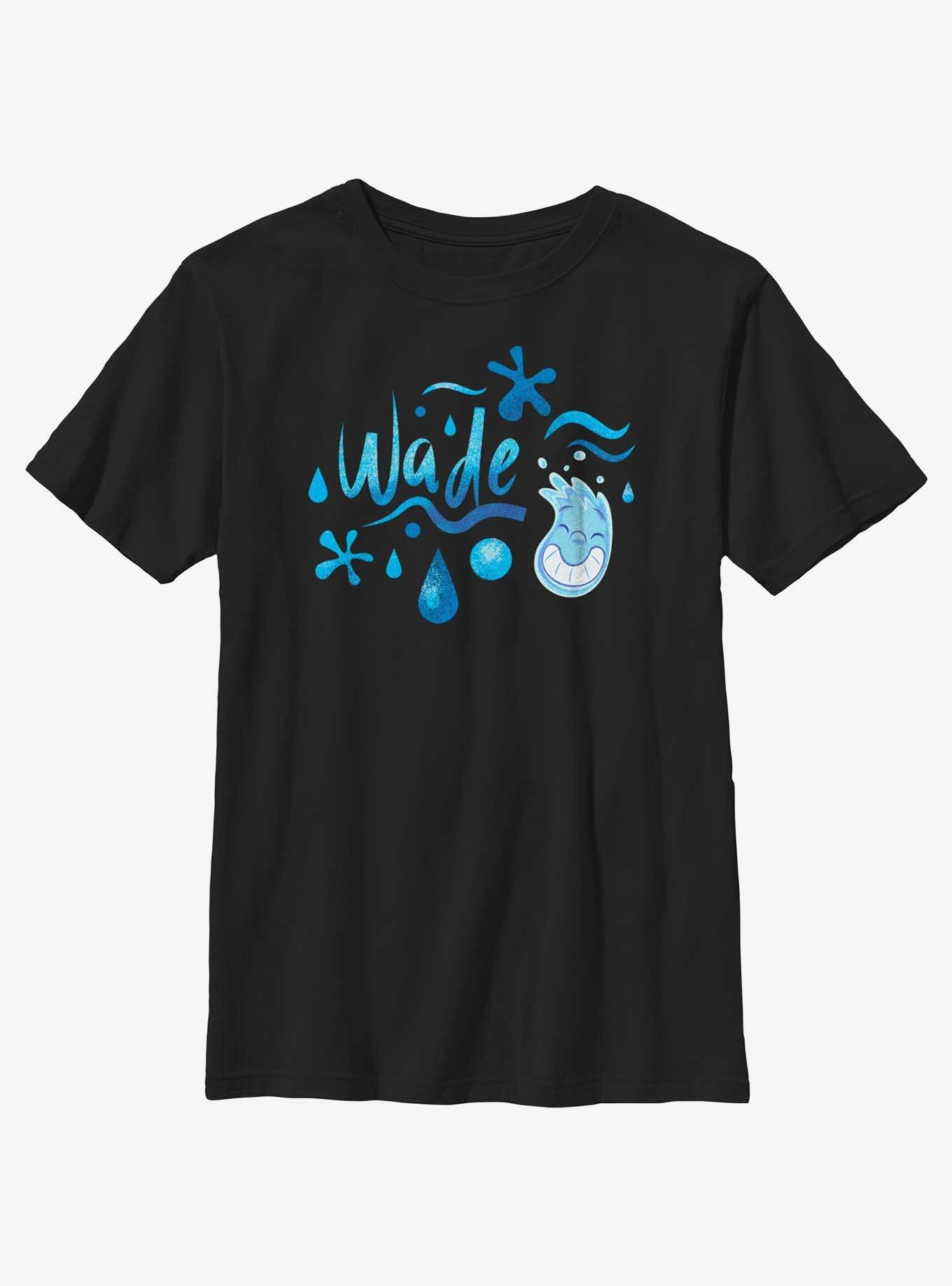 Disney Pixar Elemental Wade Element Badge Youth T-Shirt, , hi-res