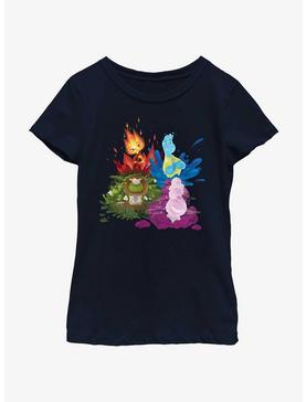 Disney Pixar Elemental Ember Wade Fern & Gale Youth Girls T-Shirt, , hi-res