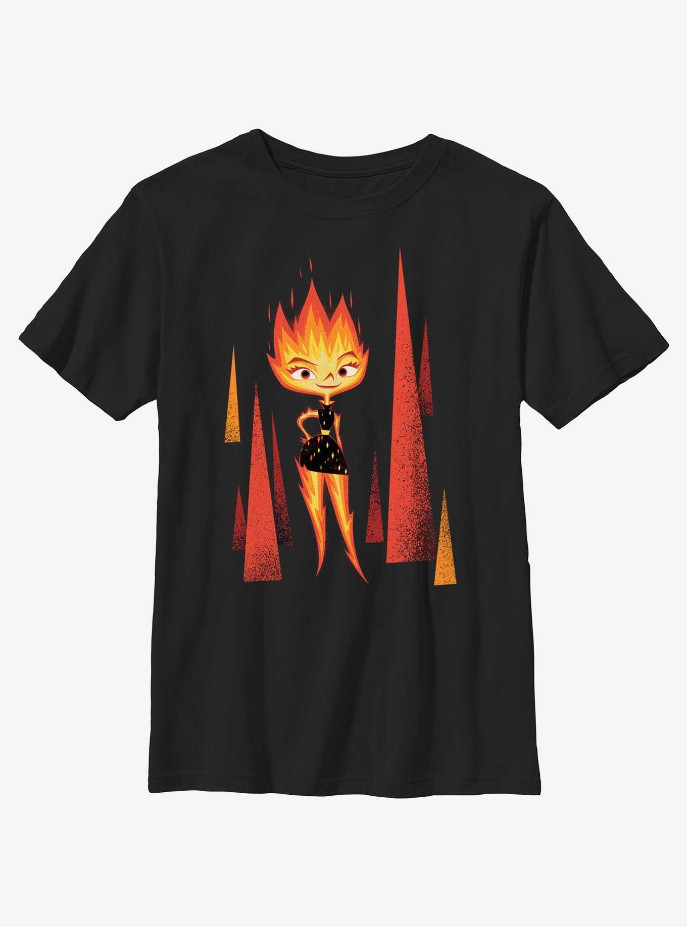 Disney Pixar Elemental Be Fire Ember Youth T-Shirt, , hi-res