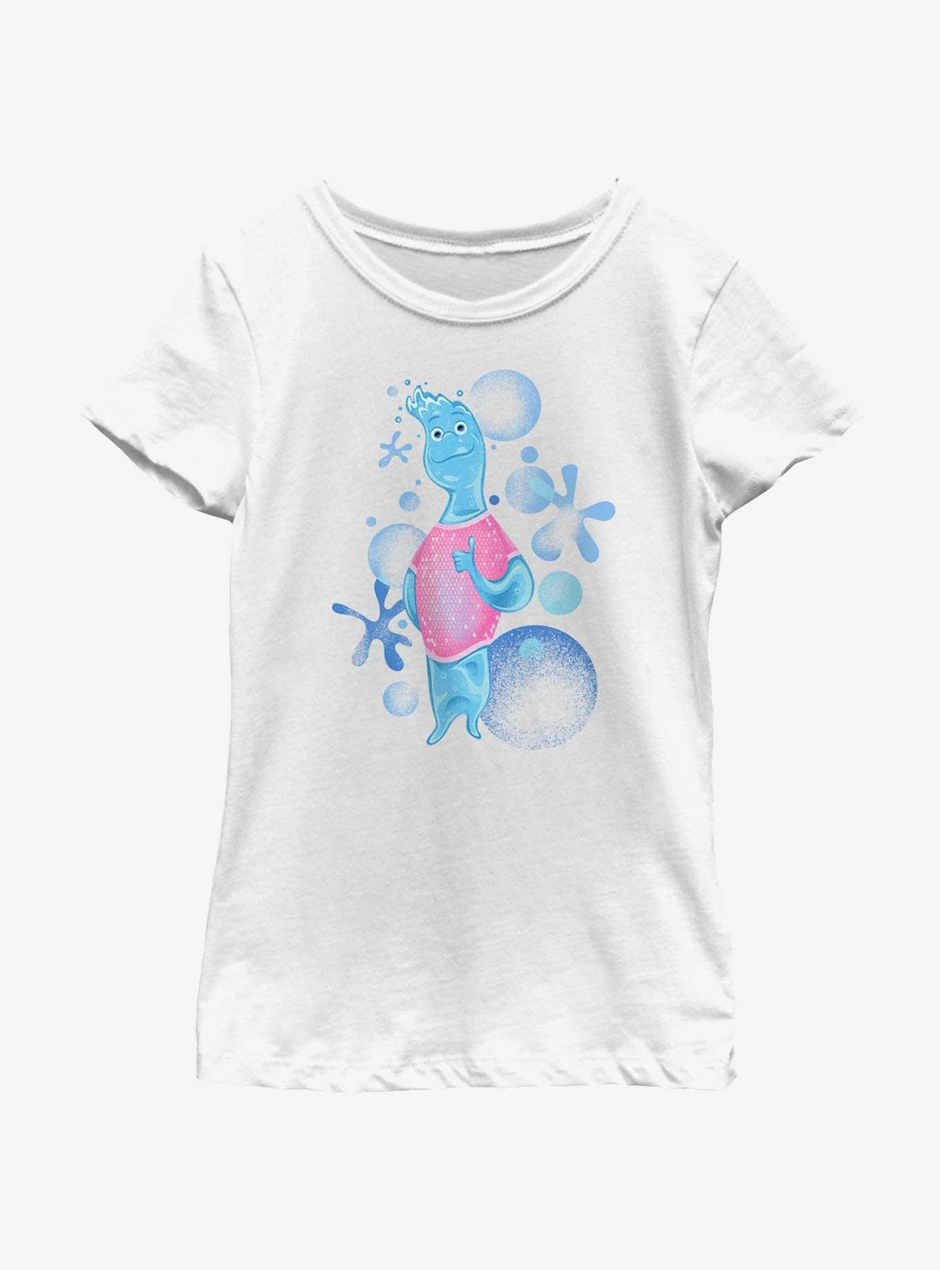 Disney Pixar Elemental Wade Water Element Youth Girls T-Shirt, , hi-res