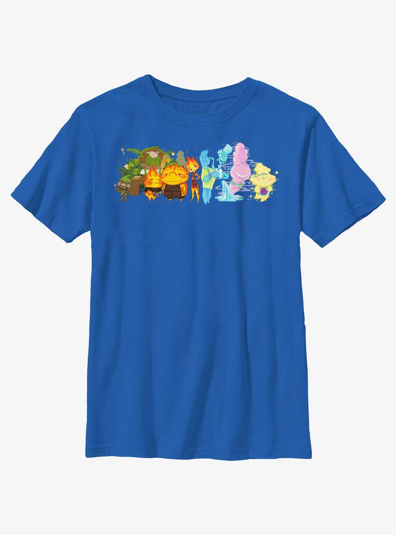 Disney Pixar Elemental Big Groupshot Youth T-Shirt, , hi-res