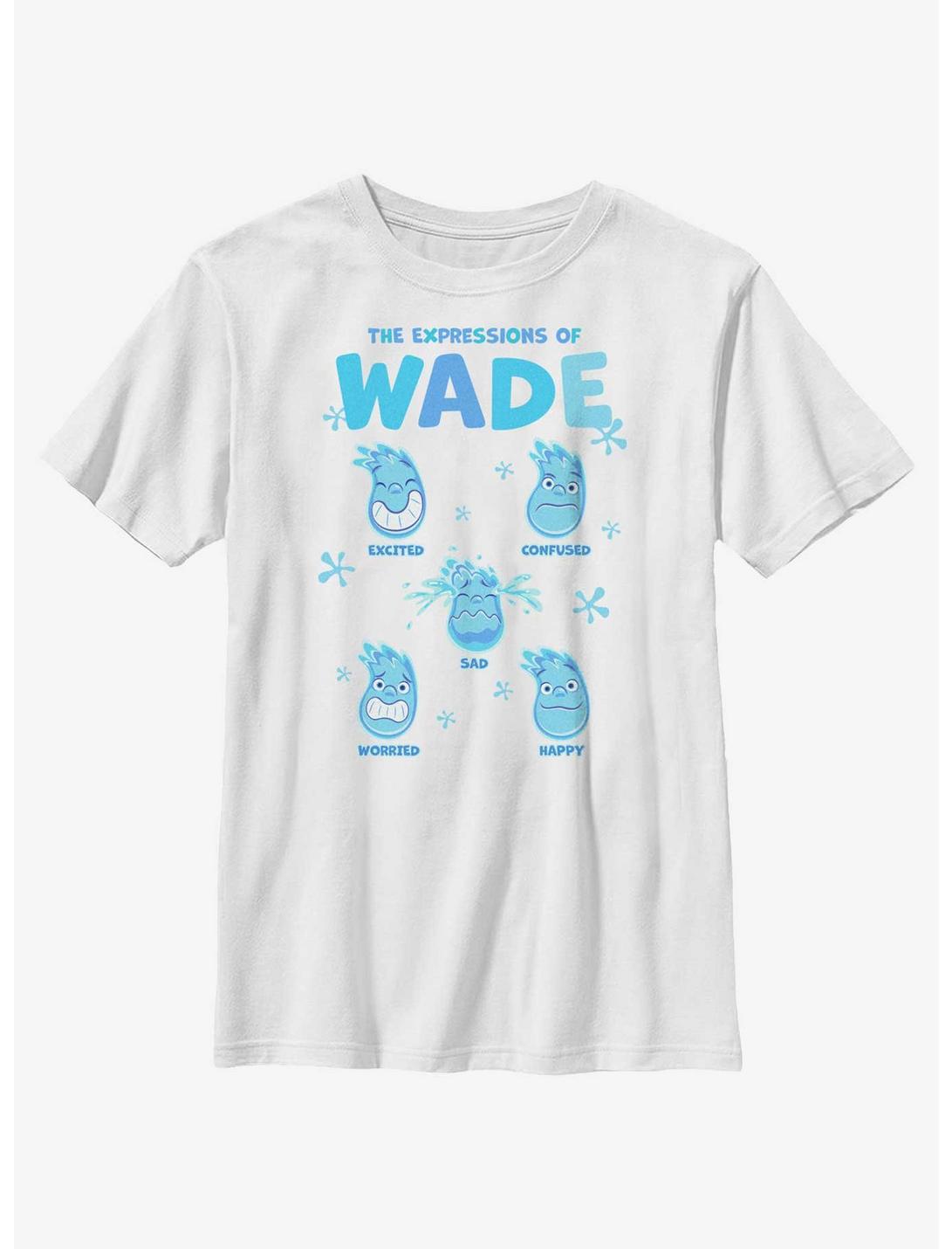 Disney Pixar Elemental Wade Expressions Youth T-Shirt, WHITE, hi-res