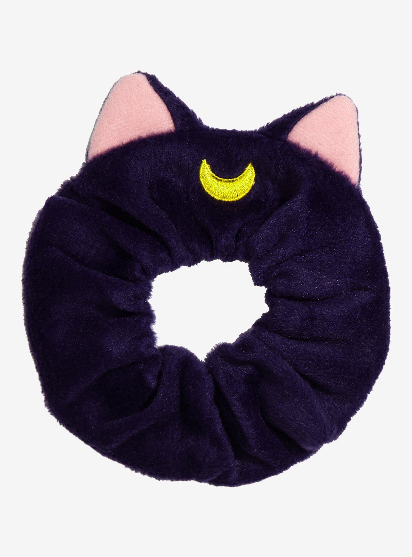 Sailor Moon Luna Figural Scrunchie, , hi-res