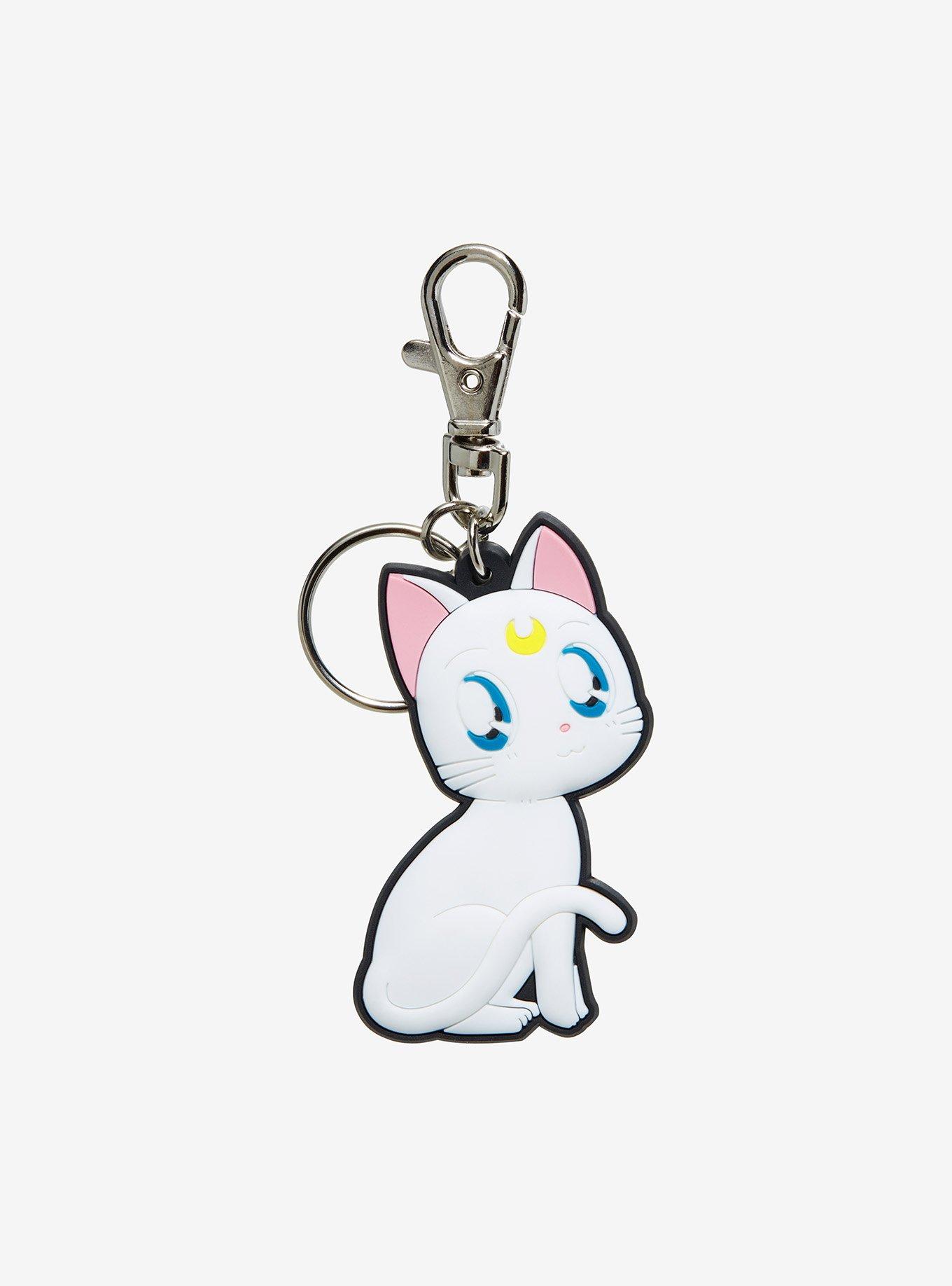 Sailor Moon Artemis Figure Key Chain, , hi-res