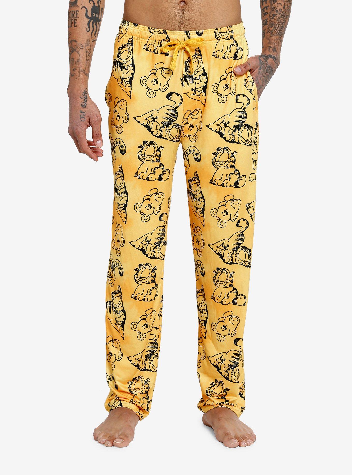 Garfield Allover Print Pajama Pants Hot Topic