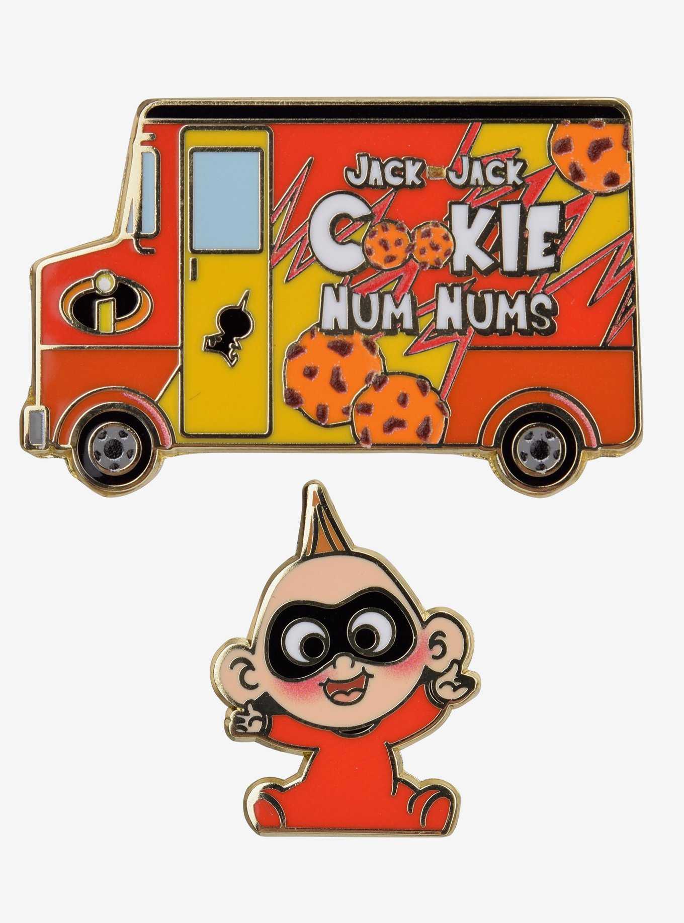 Our Universe Disney Pixar The Incredibles Food Truck & Jack-Jack Enamel Pin  Set - BoxLunch Exclusive
