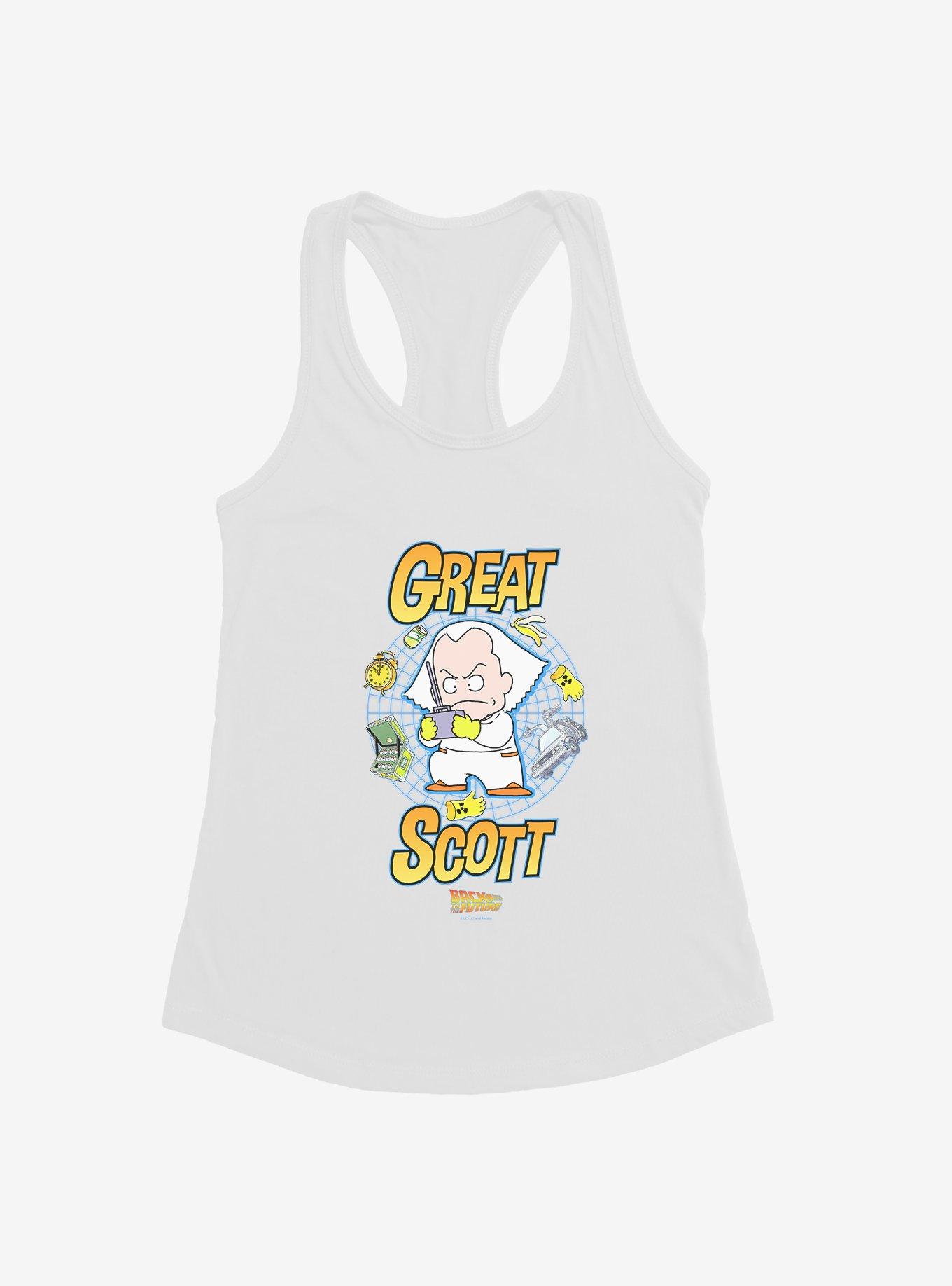 Back To The Future Anime Great Scott Girls Tank, , hi-res
