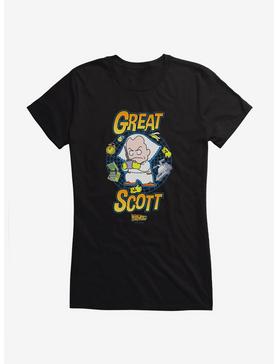 Back To The Future Anime Great Scott Girls T-Shirt, , hi-res
