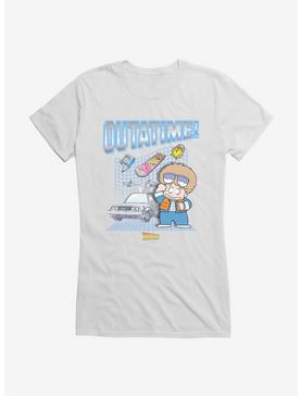 Back To The Future Anime Outatime! Girls T-Shirt, , hi-res