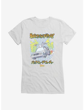 Back To The Future Anime 88MPH Girls T-Shirt, , hi-res
