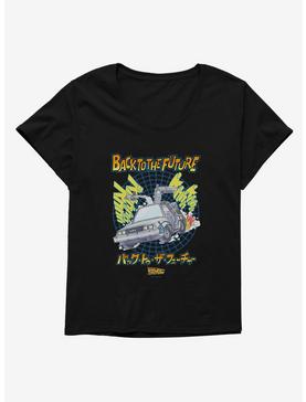 Back To The Future Anime 88MPH Girls T-Shirt Plus Size, , hi-res