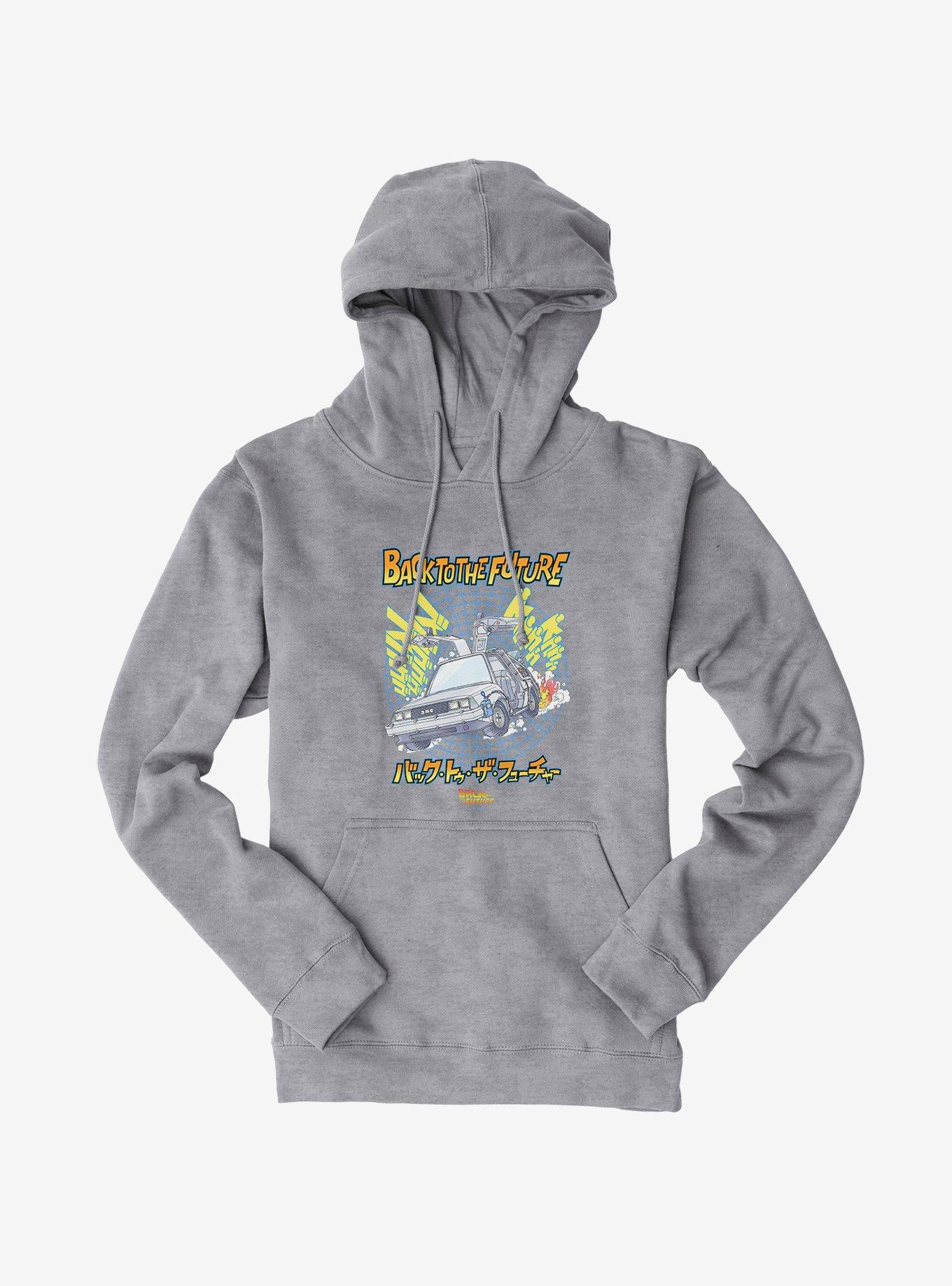 Back To The Future Anime 88MPH Hoodie, , hi-res