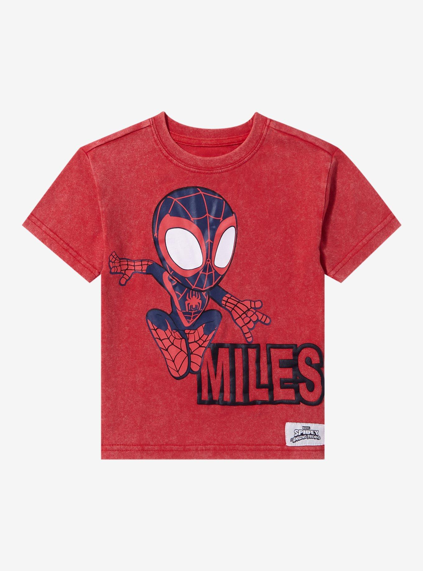 miles morales kids t shirt