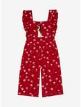 Our Universe Disney Mulan Icons Allover Print Toddler Ruffle Romper - BoxLunch Exclusive, RED, hi-res