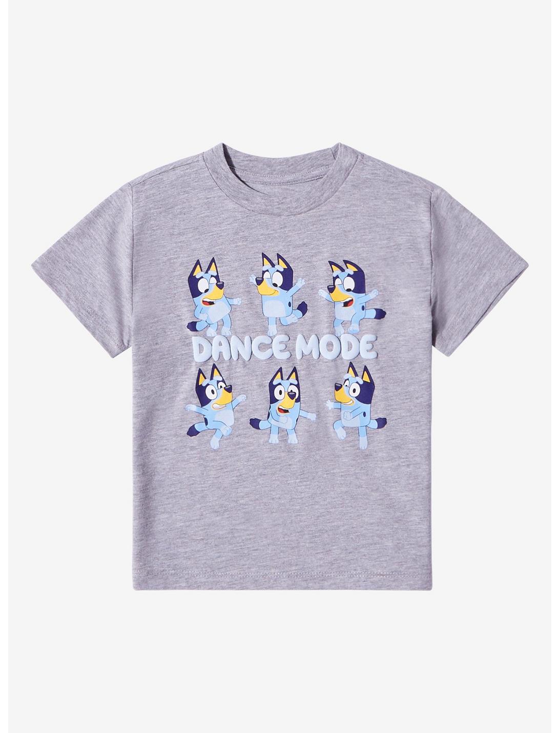 Bluey Dance Mode Toddler T-Shirt - BoxLunch Exclusive, GREY, hi-res