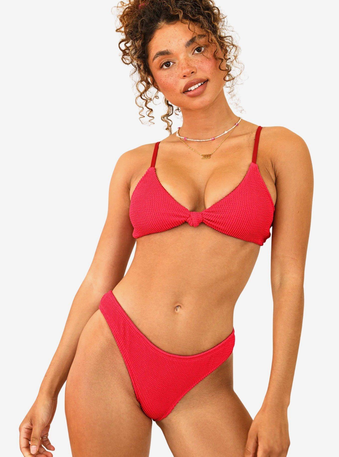 Dippin' Daisy's Nocturnal Swim Bottom Sunset Glow Red, , hi-res