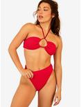 Dippin' Daisy's Amalfi Swim Top Sunset Glow Red, RED, hi-res