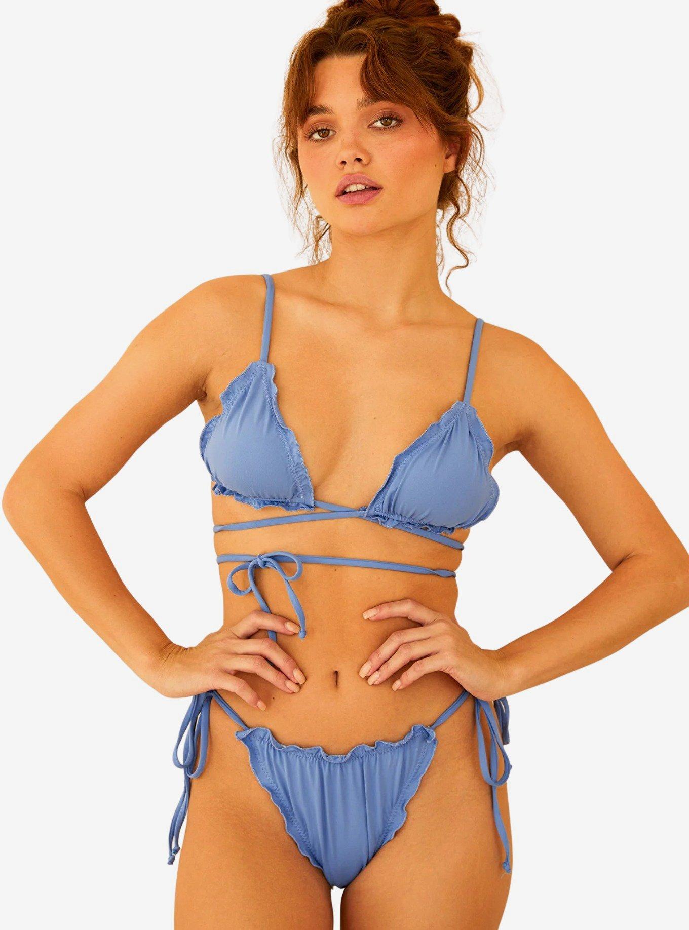 Dippin' Daisy's Sage Swim Top South Pacific Blue, , hi-res