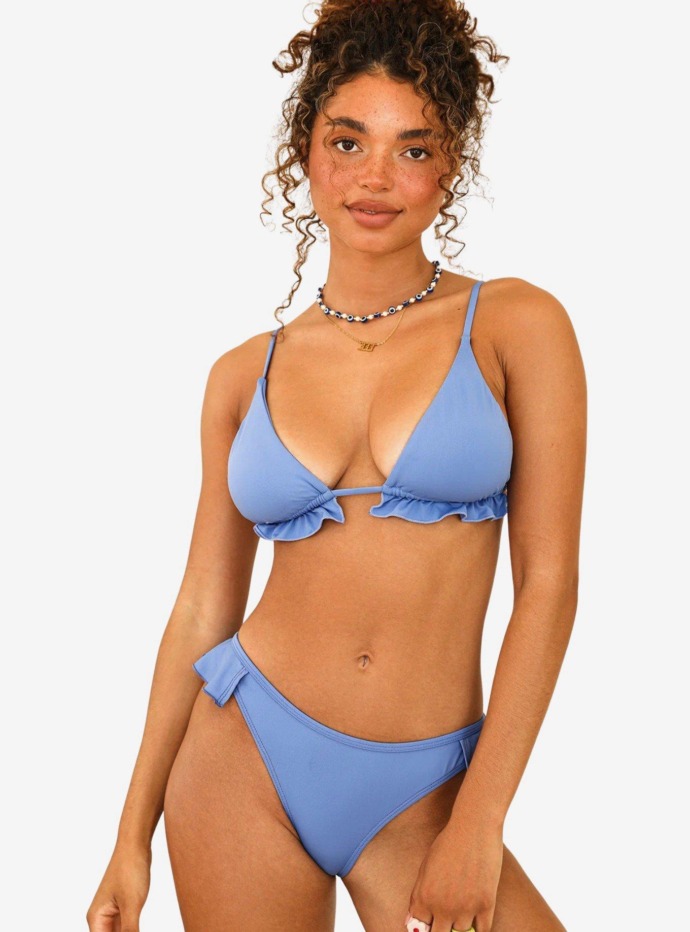 Dippin' Daisy's Lillian Swim Bottom South Pacific Blue, POWDER BLUE, hi-res