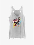 Marvel Spider-Man: Across The Spiderverse Hello I'm Miles Womens Tank Top, WHITE HTR, hi-res