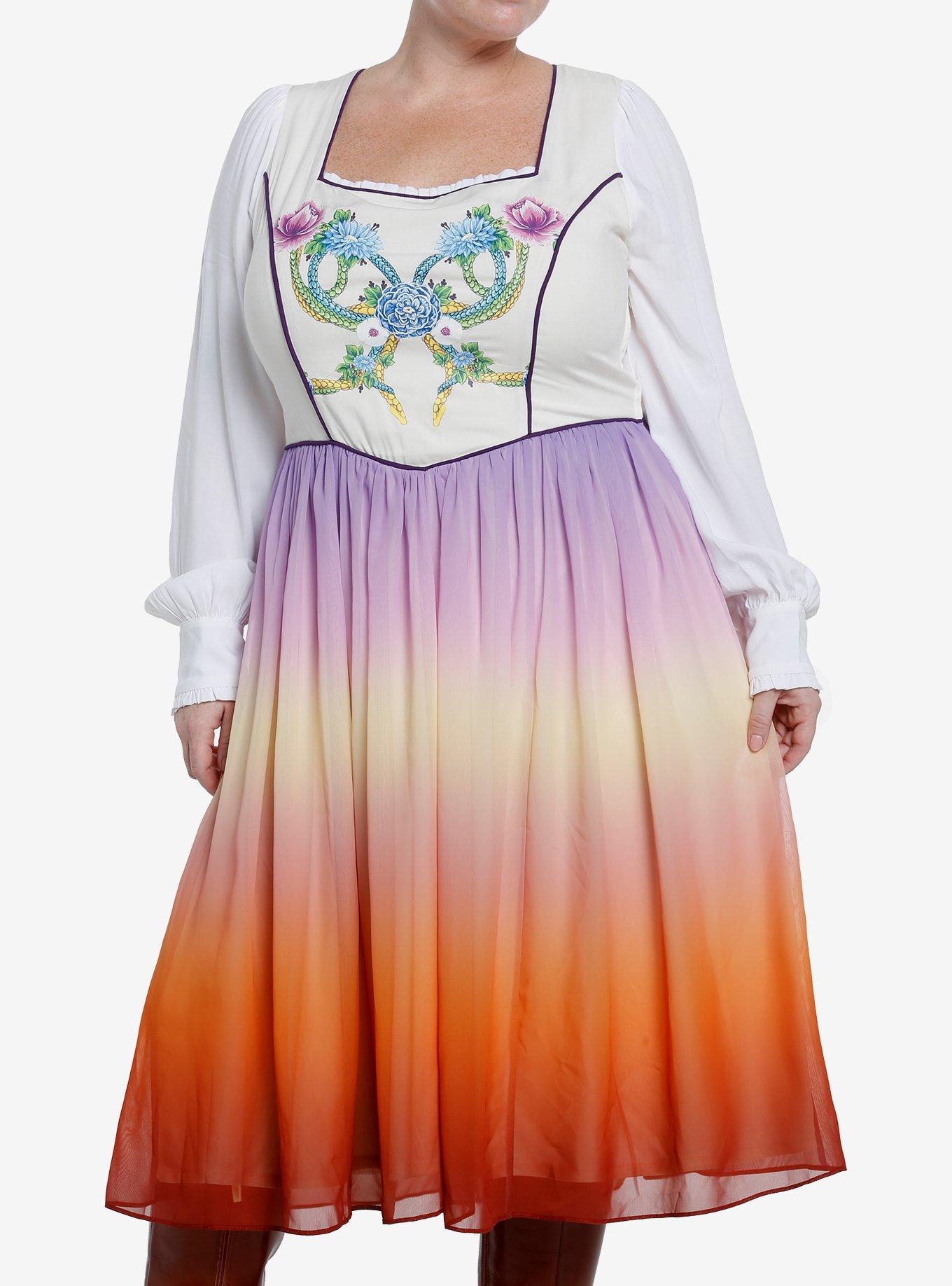 The Hunger Games: The Ballad Of Songbirds & Snakes Lucy Dress Plus Size, MULTI, hi-res