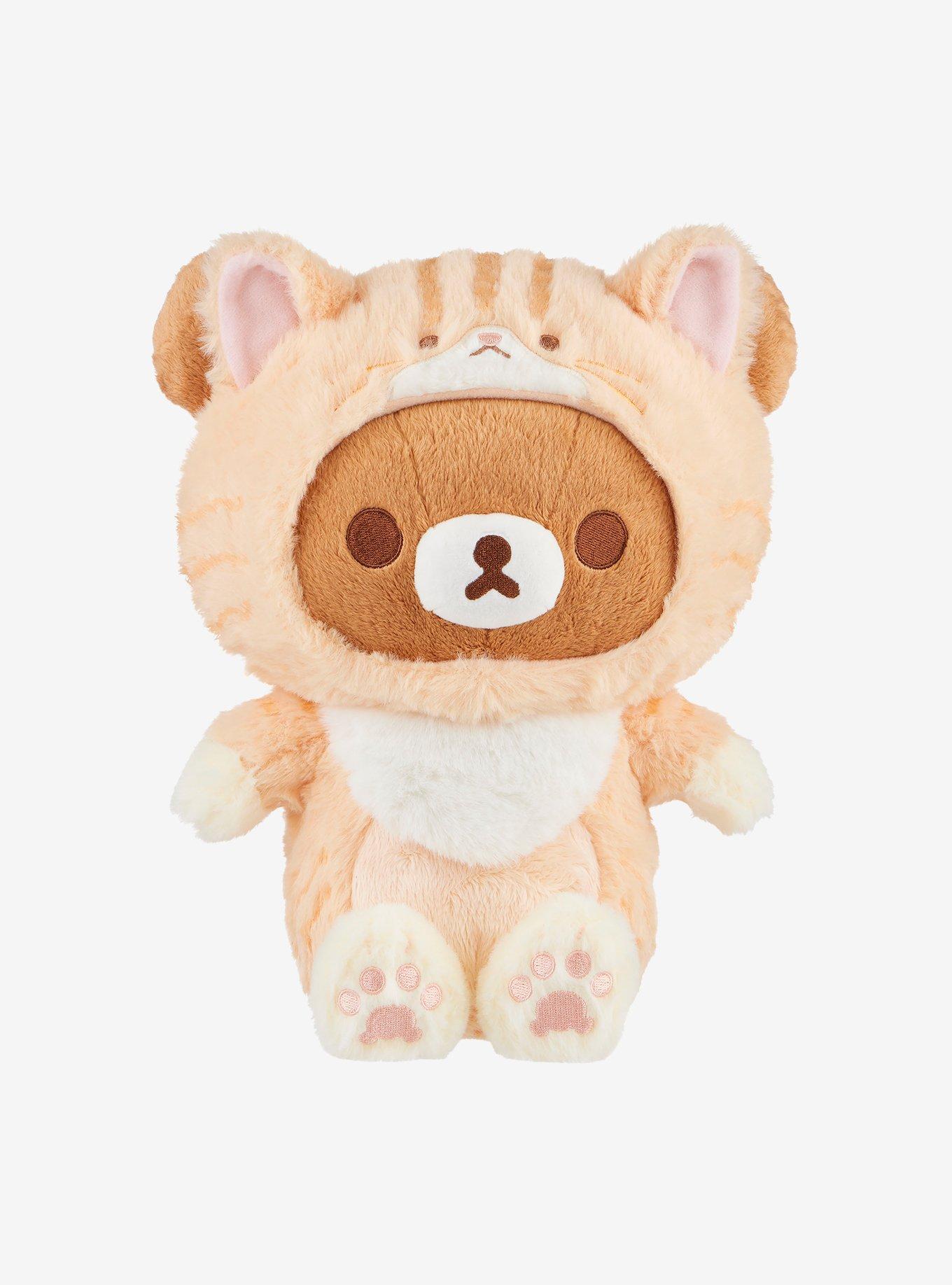 Rilakkuma Chairokoguma Cat Outfit Plush, , hi-res