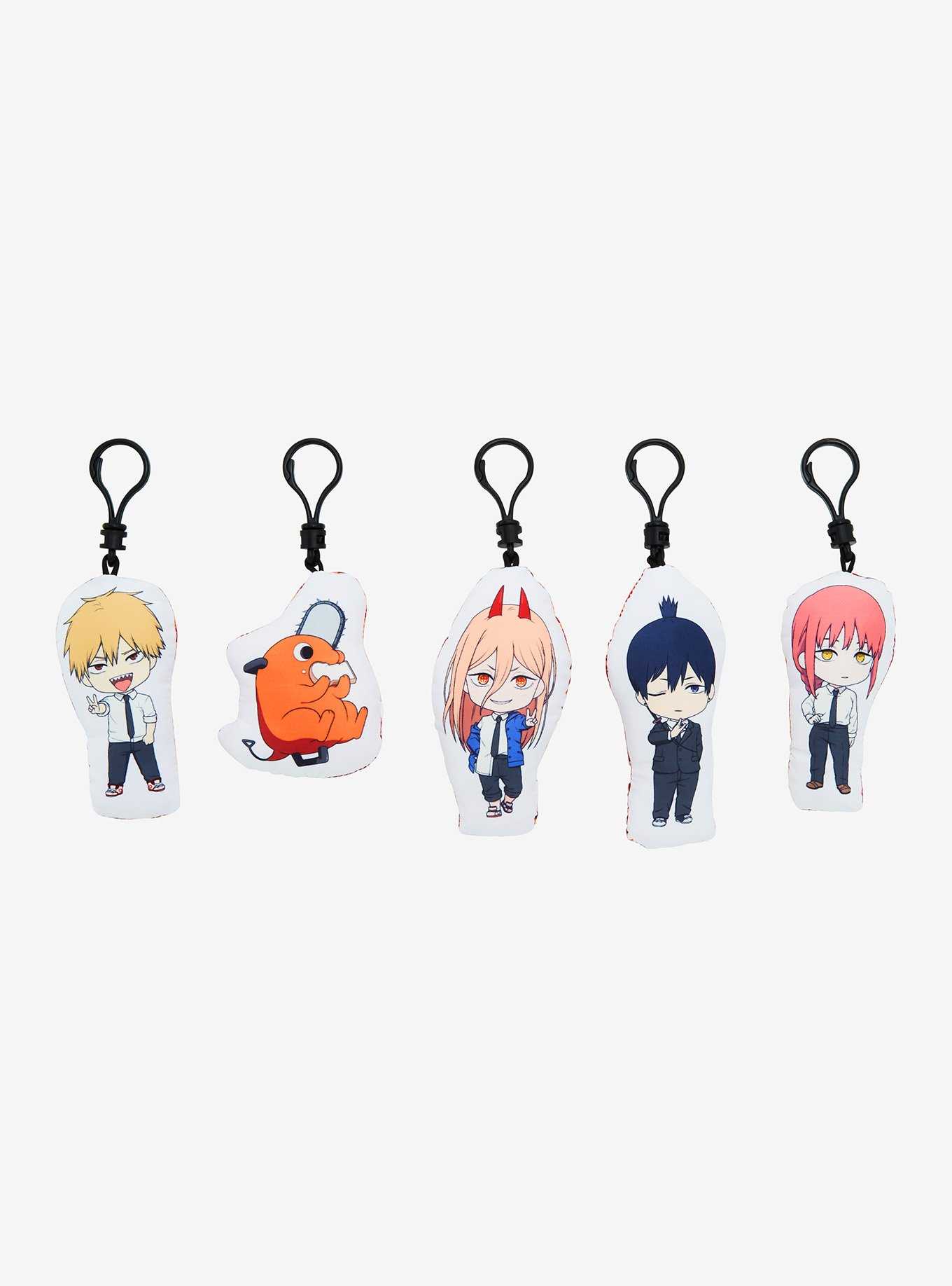 Chainsaw Man Nendoroid Series 1 Blind Character Plush Key Chain Hot Topic Exclusive, , hi-res