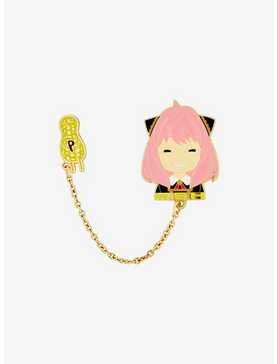Spy x Family Anya Forger & Peanut Chain Enamel Pin - BoxLunch Exclusive, , hi-res