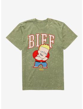 Back To The Future Anime Biff Mineral Wash T-Shirt, , hi-res