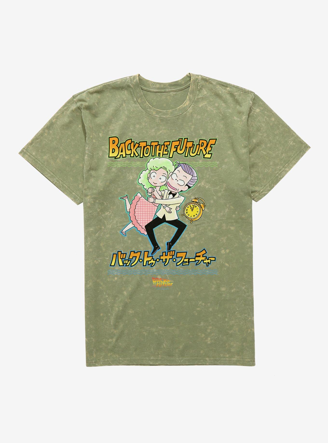 Back To The Future Anime Enchantment Under The Sea Mineral Wash T-Shirt