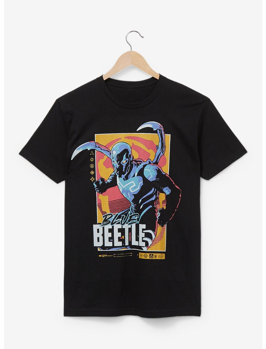 DC Comics Blue Beetle Portrait T-Shirt - BoxLunch Exclusive, BLACK, hi-res