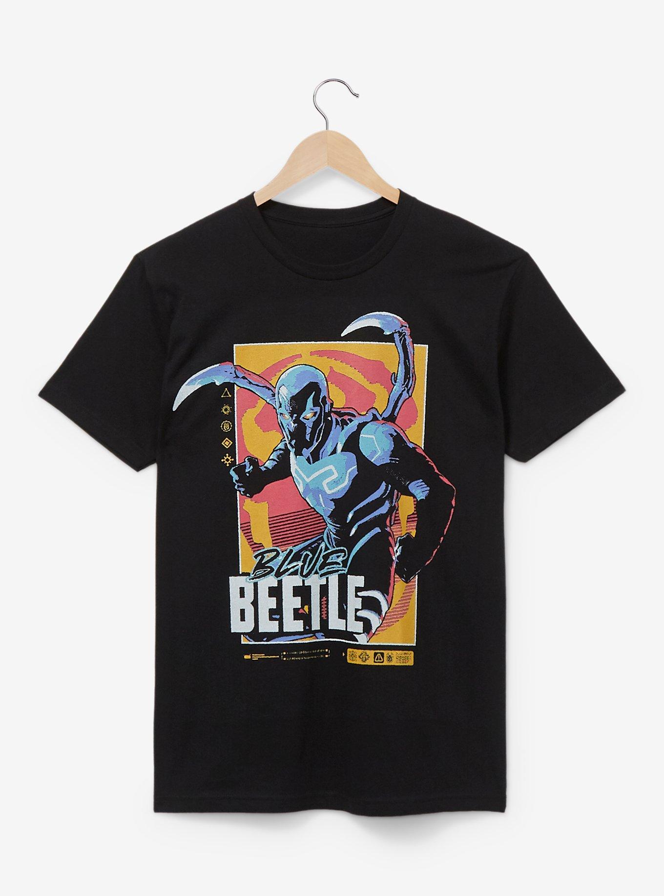 DC Comics Blue Beetle Portrait T-Shirt - BoxLunch Exclusive, BLACK, hi-res