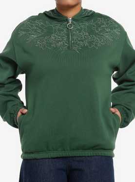 Her Universe Jurassic Park Dinosaur Foliage Hoodie Her Universe Exclusive, , hi-res