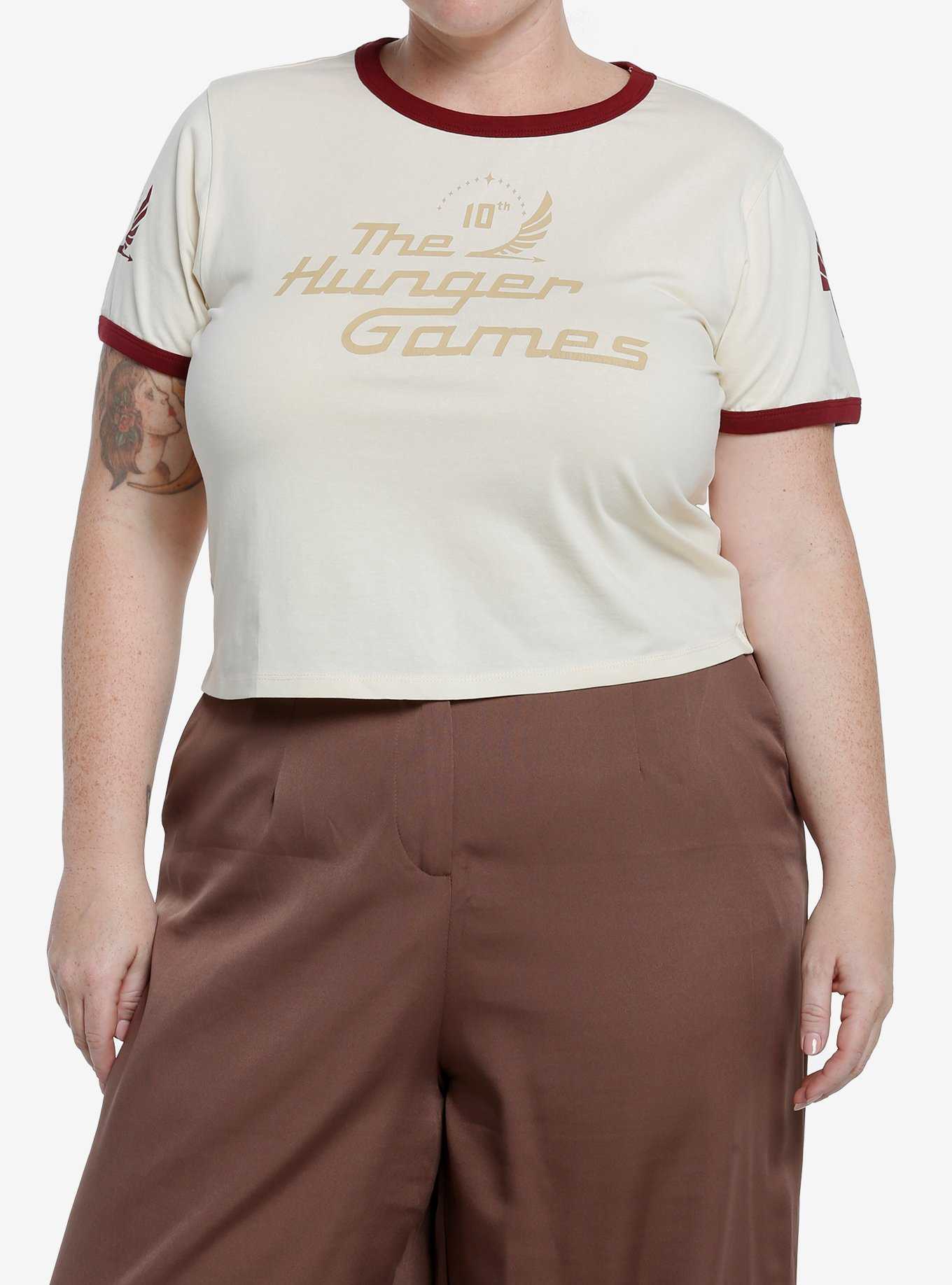 The Hunger Games: The Ballad Of Songbirds & Snakes Ringer T-Shirt Plus Size, , hi-res