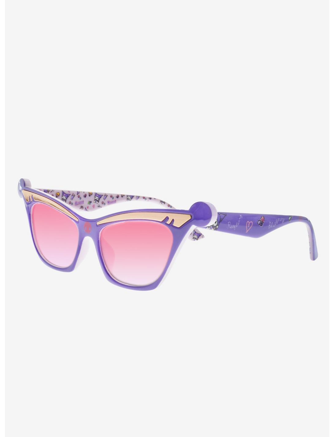 Sanrio Kuromi Blueberry Cat Eye Sunglasses, , hi-res