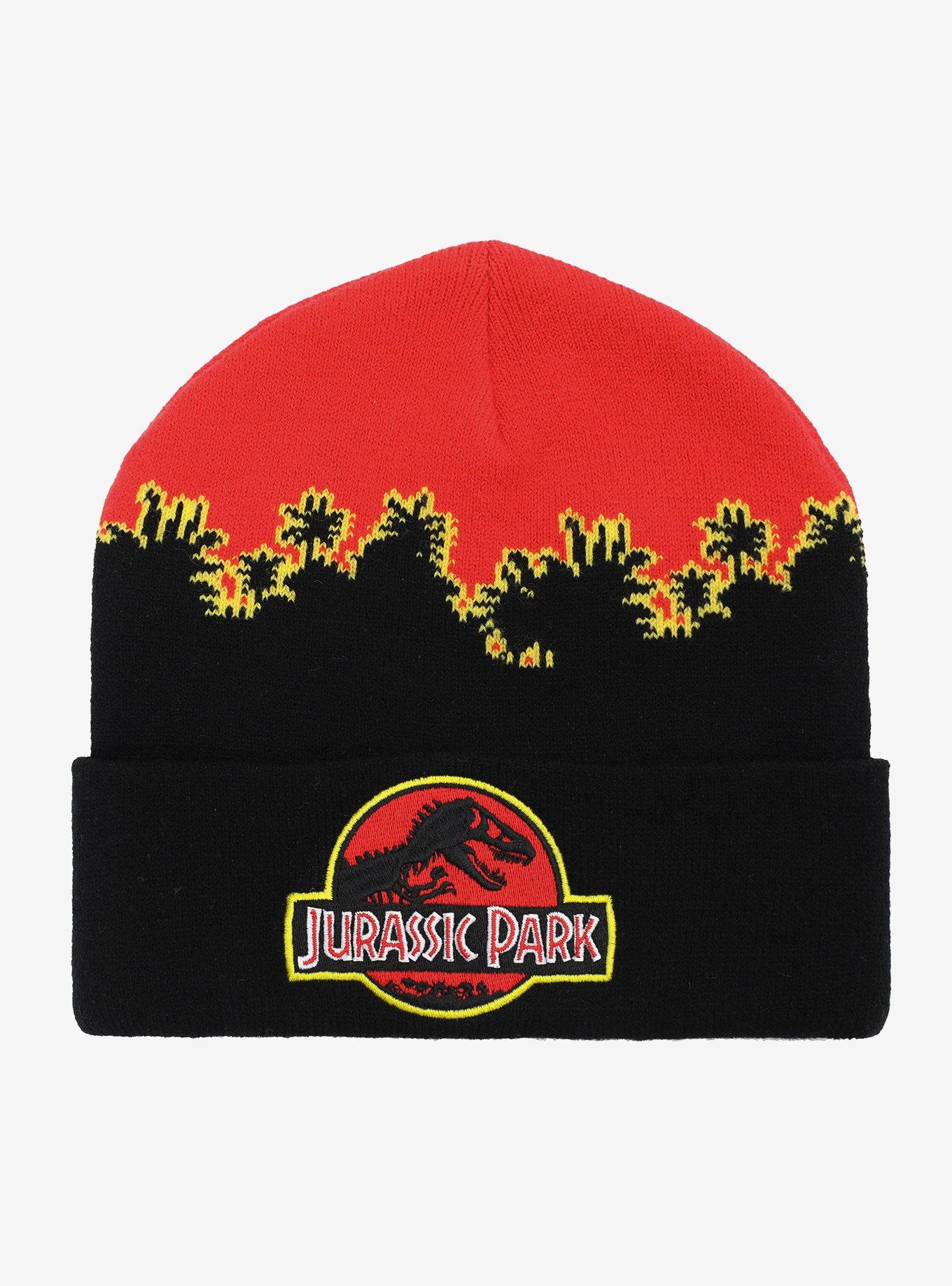 Jurassic Park Landscape Logo Beanie, , hi-res