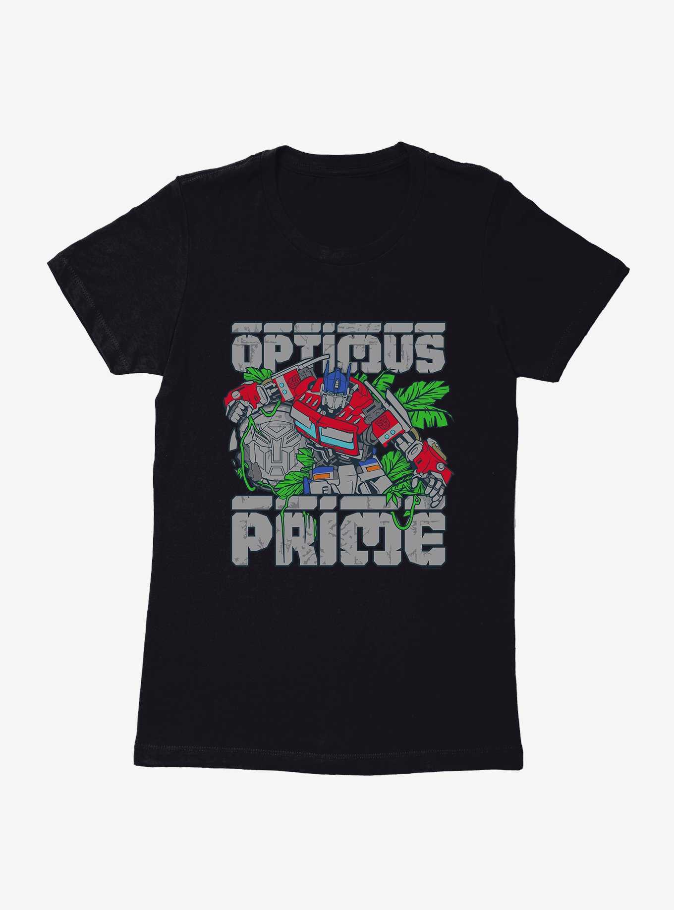 Transformers: Rise Of The Beasts Optimus Prime Jungle Womens T-Shirt, , hi-res