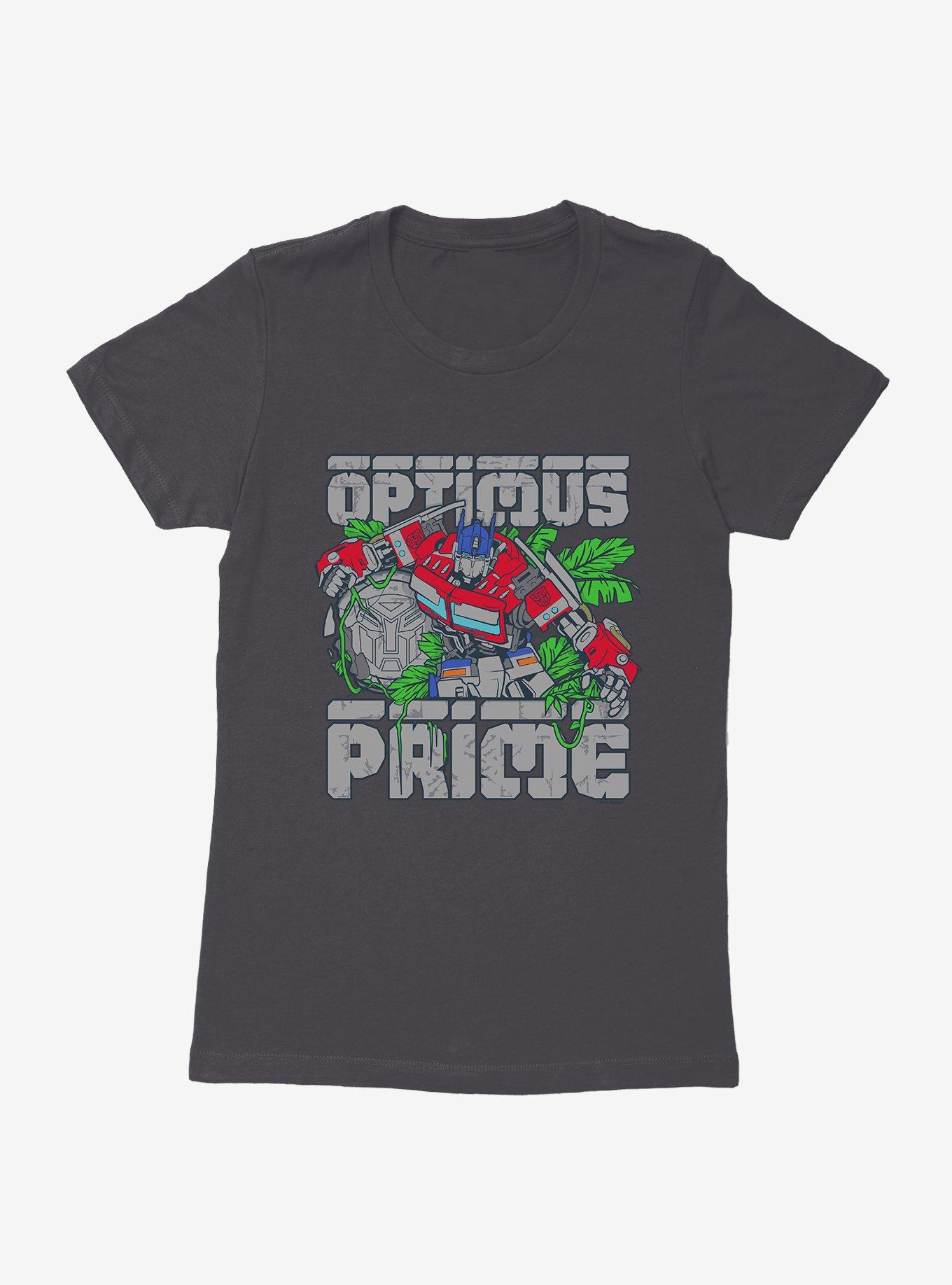 Transformers: Rise Of The Beasts Optimus Prime Jungle Womens T-Shirt