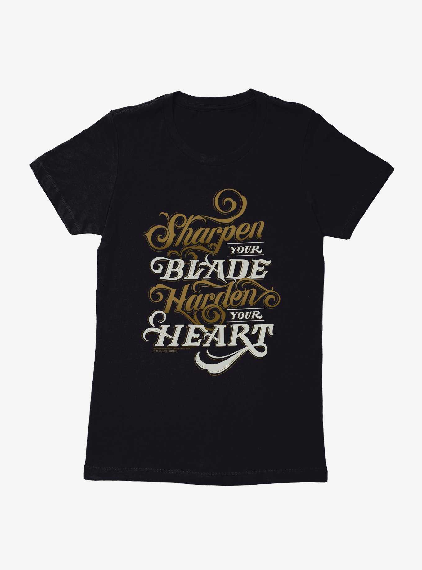 The Cruel Prince Sinister Enchantment Collection: Sharpen Your Blade Womens T-Shirt , , hi-res