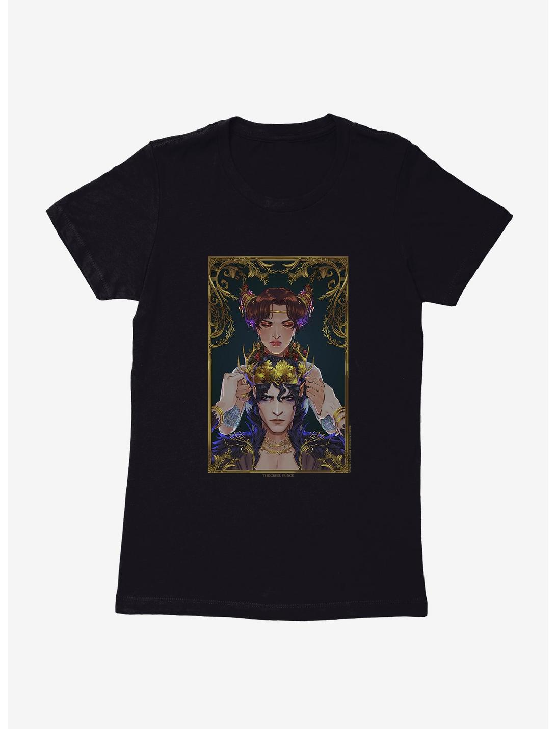 The Cruel Prince Sinister Enchantment Collection: Jude Cardan Crown Womens T-Shirt , BLACK, hi-res