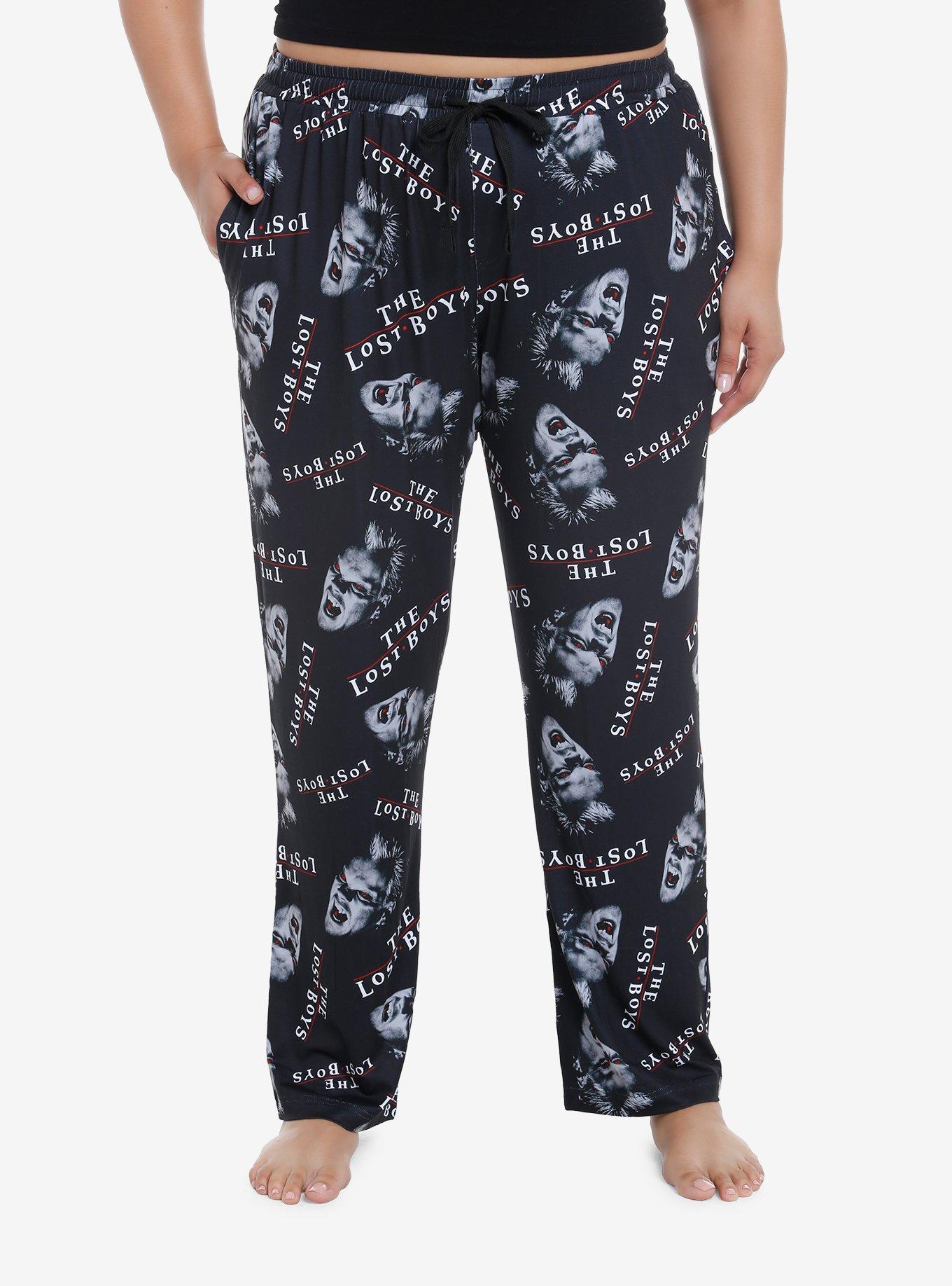 Boys black pyjama discount bottoms