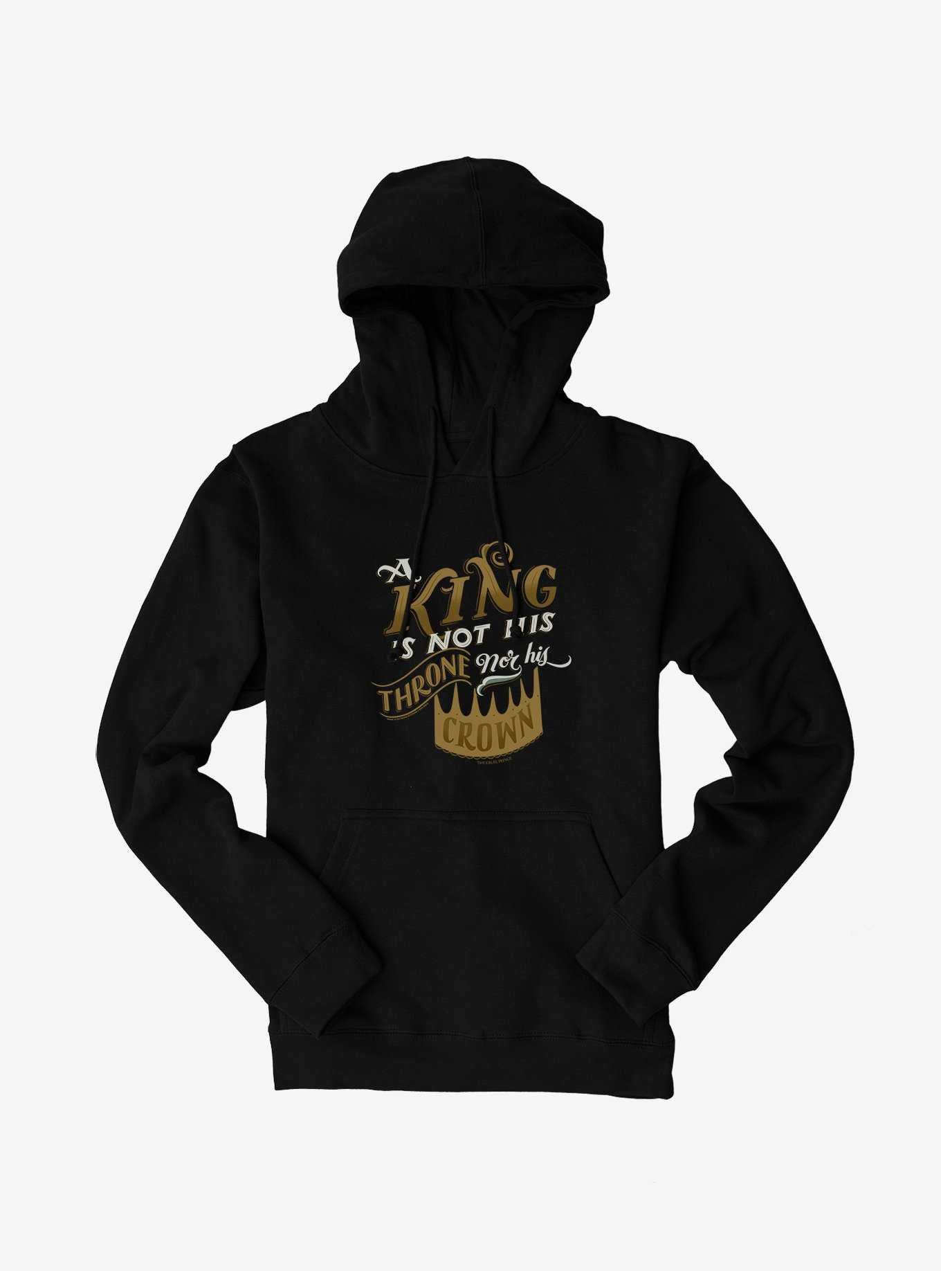 The Cruel Prince Sinister Enchantment Collection: King Is Not His Throne Nor Crown Hoodie , , hi-res