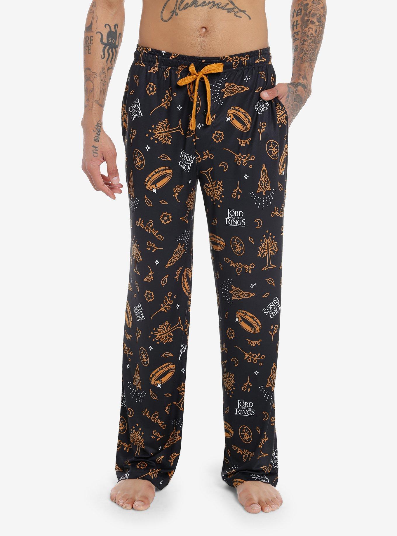  Garfield Logo Men's Black Sleep Pajama Pants-Small : Clothing,  Shoes & Jewelry