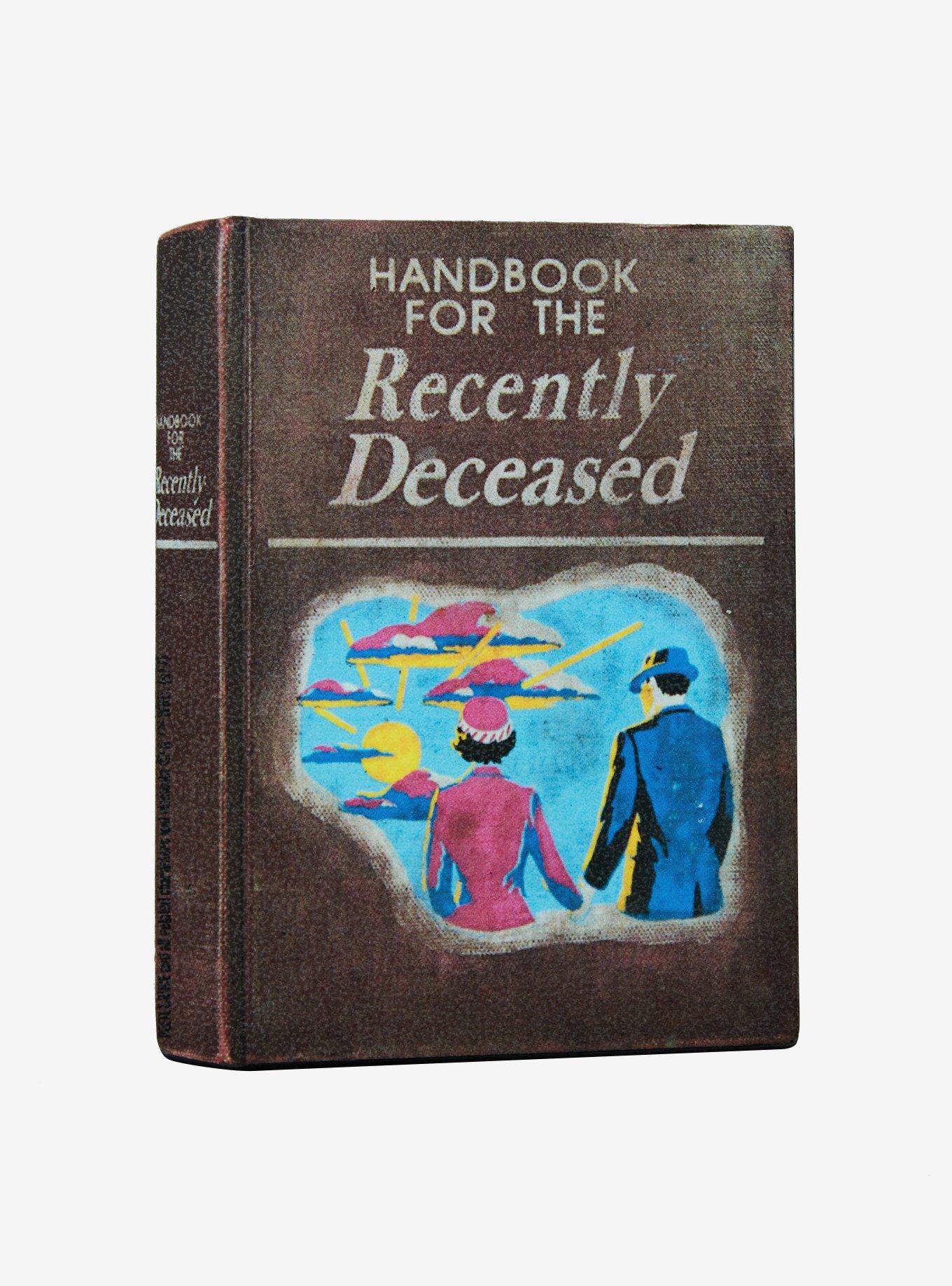 Loungefly 2020 Fall Virtual Con Beetlejuice Handbook For The Deceased backpack
