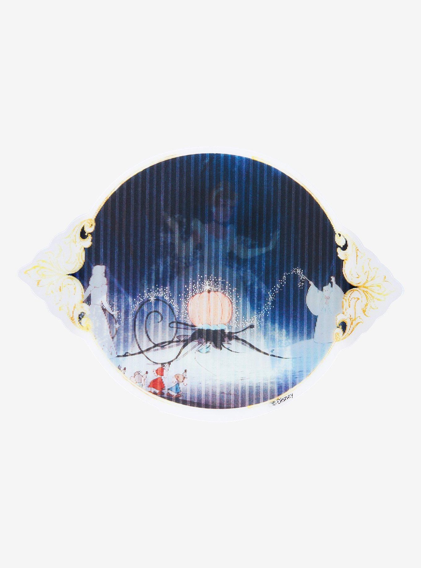 Disney Cinderella Scenic Portrait Lenticular Sticker - BoxLunch Exclusive, , hi-res
