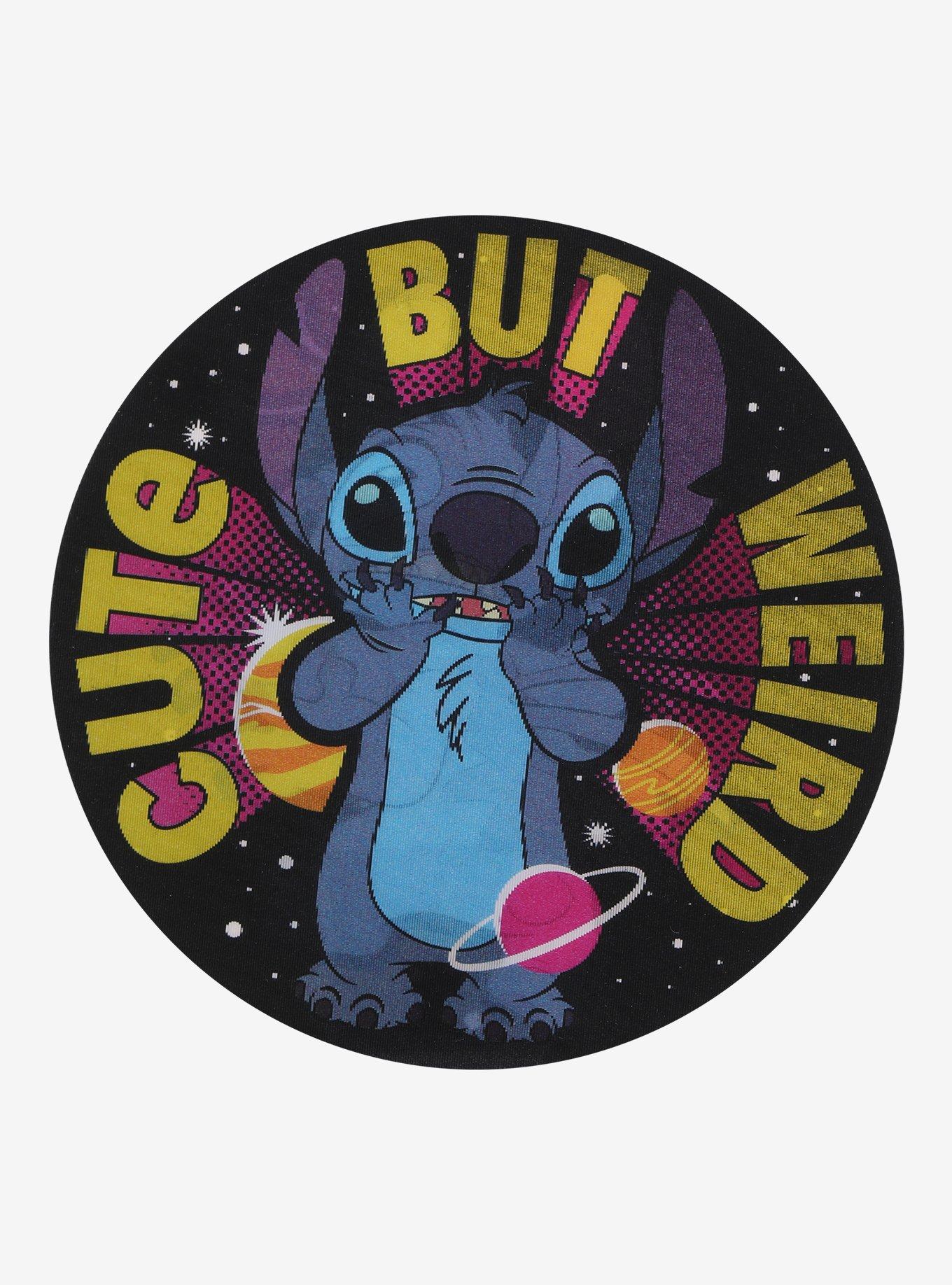 Disney Lilo & Stitch Space Stitch Lenticular Sticker - BoxLunch Exclusive, , hi-res