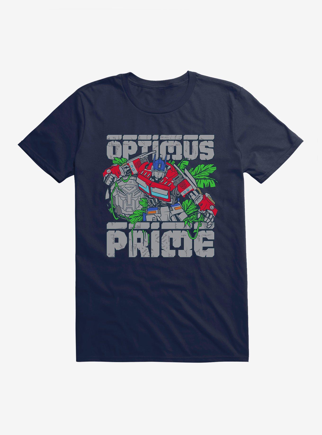 Transformers: Rise Of The Beasts Optimus Prime Jungle T-Shirt