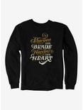 The Cruel Prince Sinister Enchantment Collection: Sharpen Your Blade Sweatshirt , BLACK, hi-res