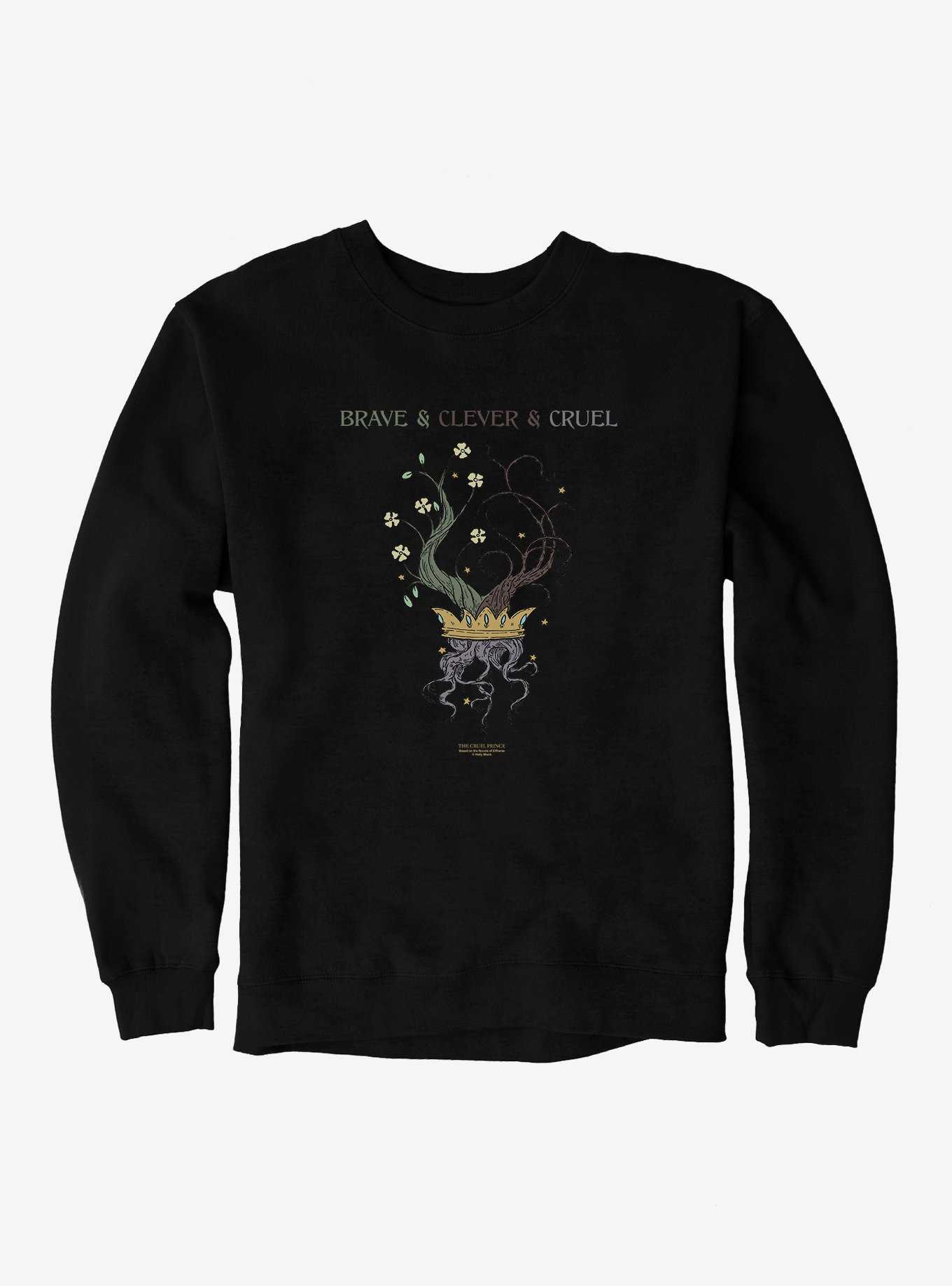 The Cruel Prince Sinister Enchantment Collection: Brave Clever Cruel Sweatshirt , , hi-res