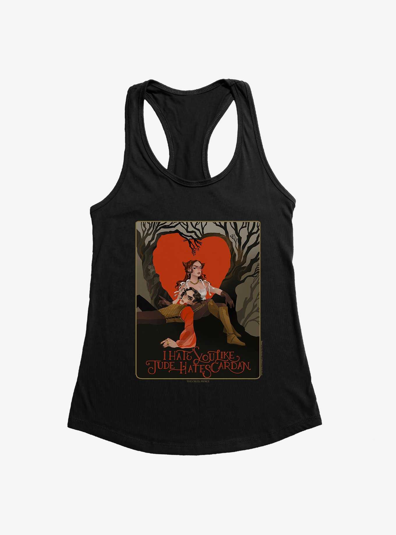 The Cruel Prince Sinister Enchantment Collection: Jude Hates Cardan Womens Tank Top , , hi-res